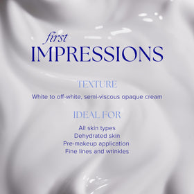 iS CLINICAL close-up of moisturizer texture highlighting smooth hydration