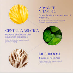 iS CLINICAL ingredient focus on vitamin C and peptide, suggests targeted support