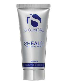 iS CLINICAL Sheald Recovery Balm jar front view showing compact packaging and skincare benefits