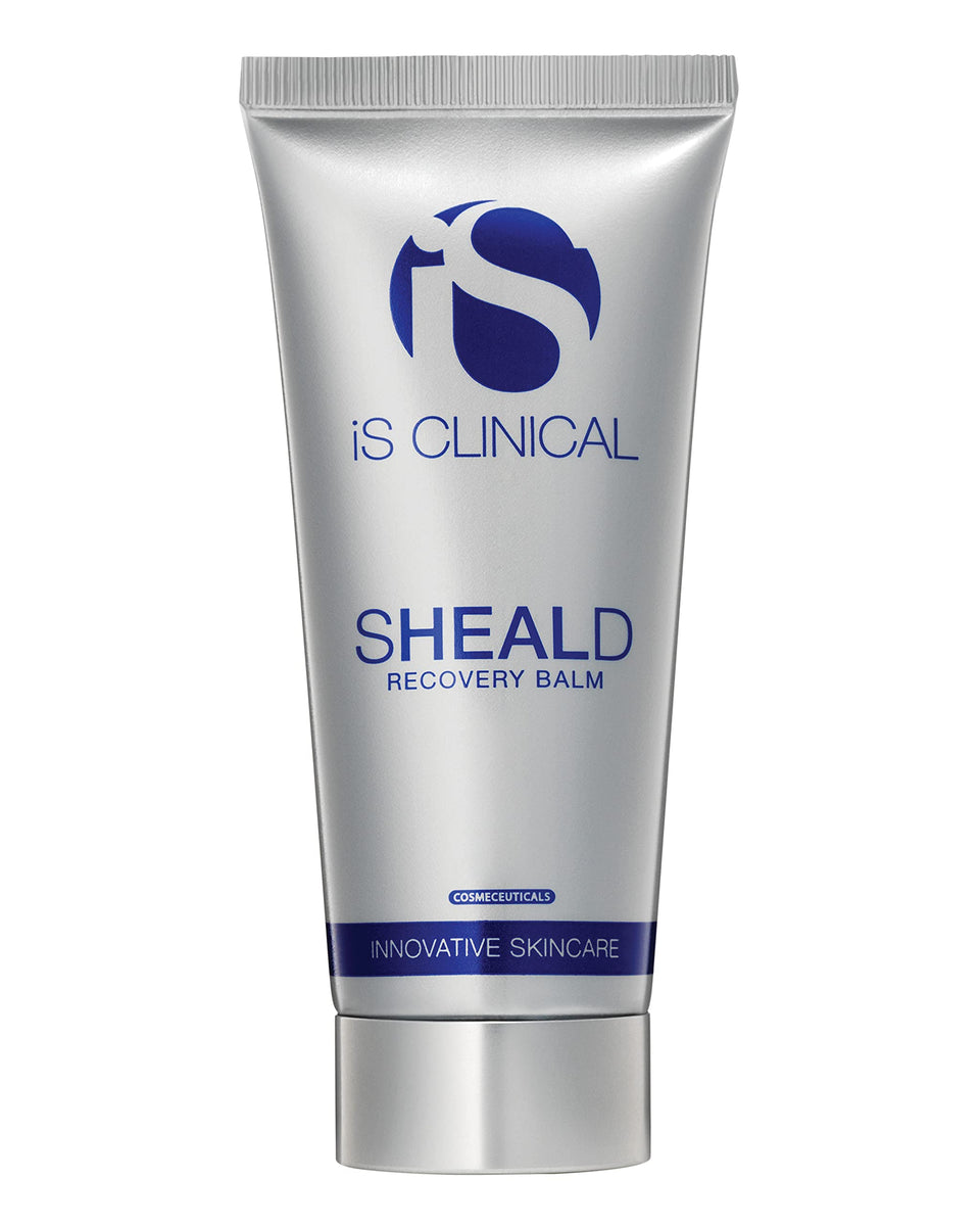 iS CLINICAL Sheald Recovery Balm jar front view showing compact packaging and skincare benefits