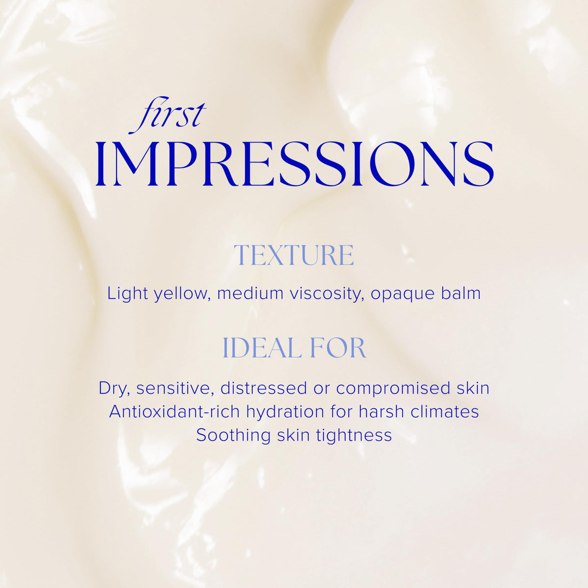 iS CLINICAL Sheald Recovery Balm creamy texture close-up demonstrating rich hydration
