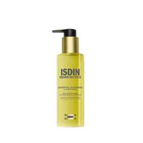 ISDIN bottle front packaging showing product and size for clear identification and trust