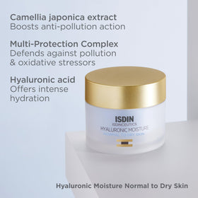 ISDIN morning setup with sunscreen showing layering compatibility and daytime protection