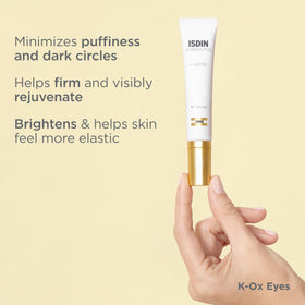 ISDIN box and tube label detail showing product name and active ingredients