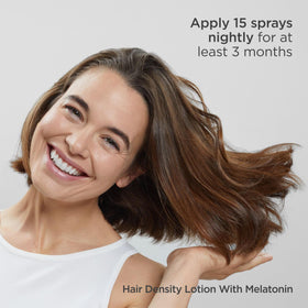 ISDIN Lambdapil being applied to scalp demonstrating targeted application benefit