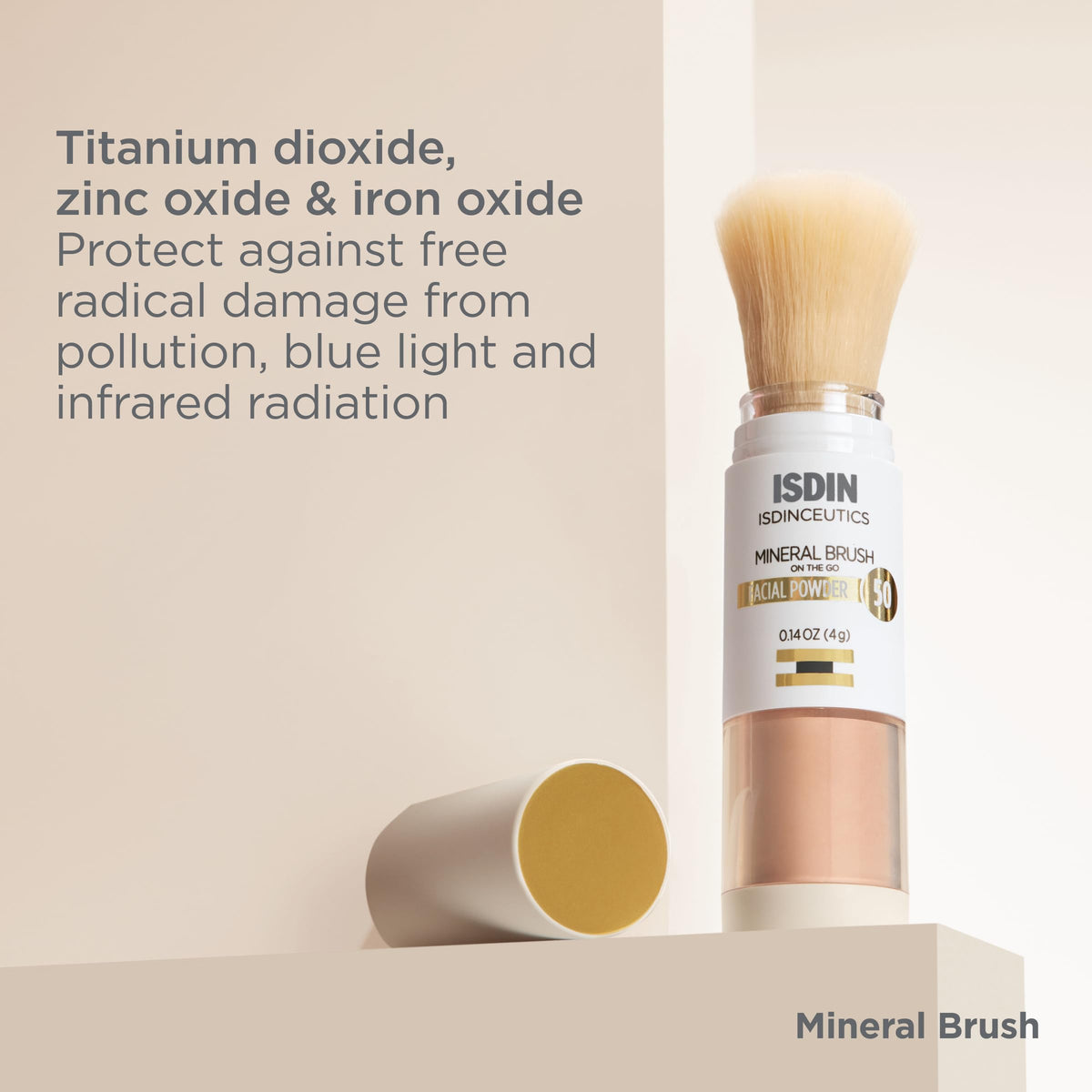 ISDIN lifestyle outdoor use demonstrating pollution protection benefit