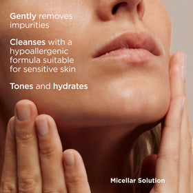 ISDIN micellar texture close-up highlighting lightweight hydrating feel