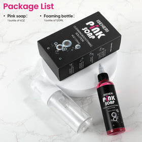 iseheri 120ml foaming bottle with cap for neat foam application