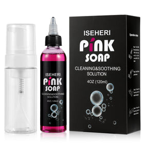 iseheri front packaging 4oz bottle showing concentrated cleanser benefits