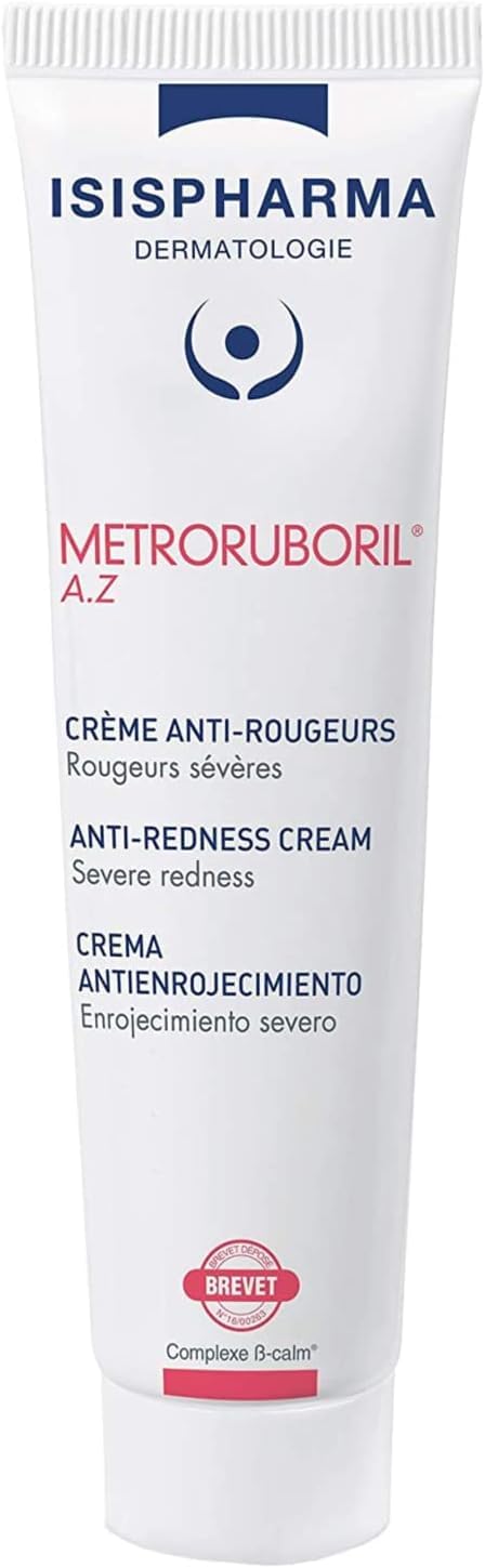 IsisPharma front packaging showing tube and branding, clear anti-redness solution