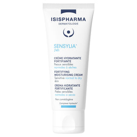 IsisPharma Sensylia 24h cream jar front view showing label and 40 ml size benefit: clear product identity
