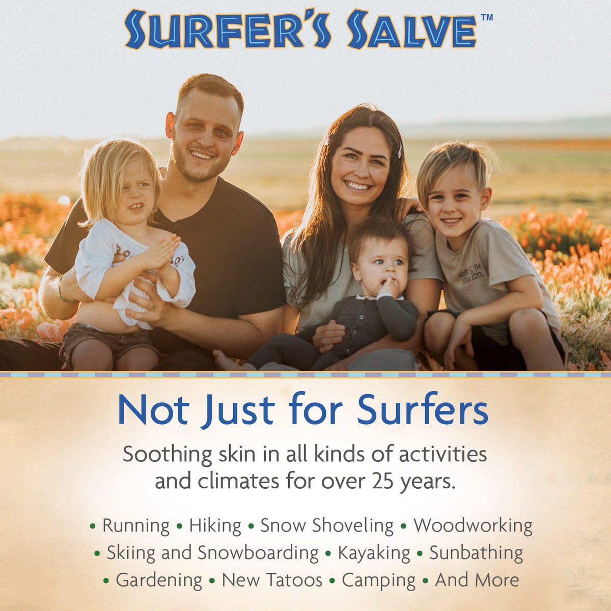Island Soap & Candle Works tin in beach bag lifestyle shot for outdoor readiness