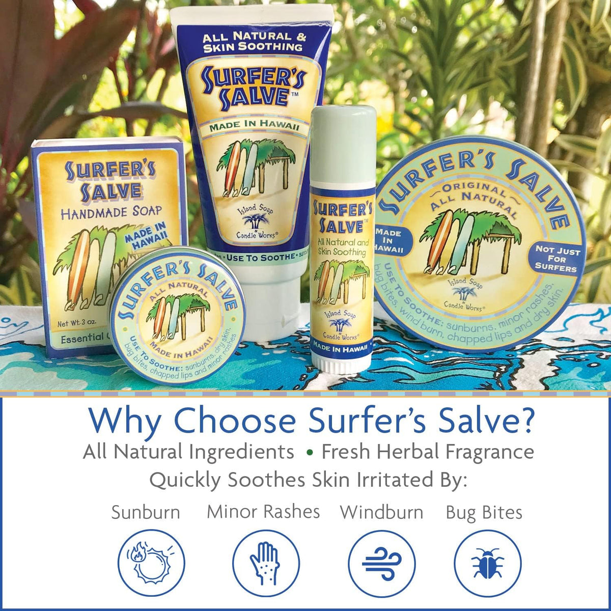 Island Soap & Candle Works 3 oz tube in pocket for travel convenience