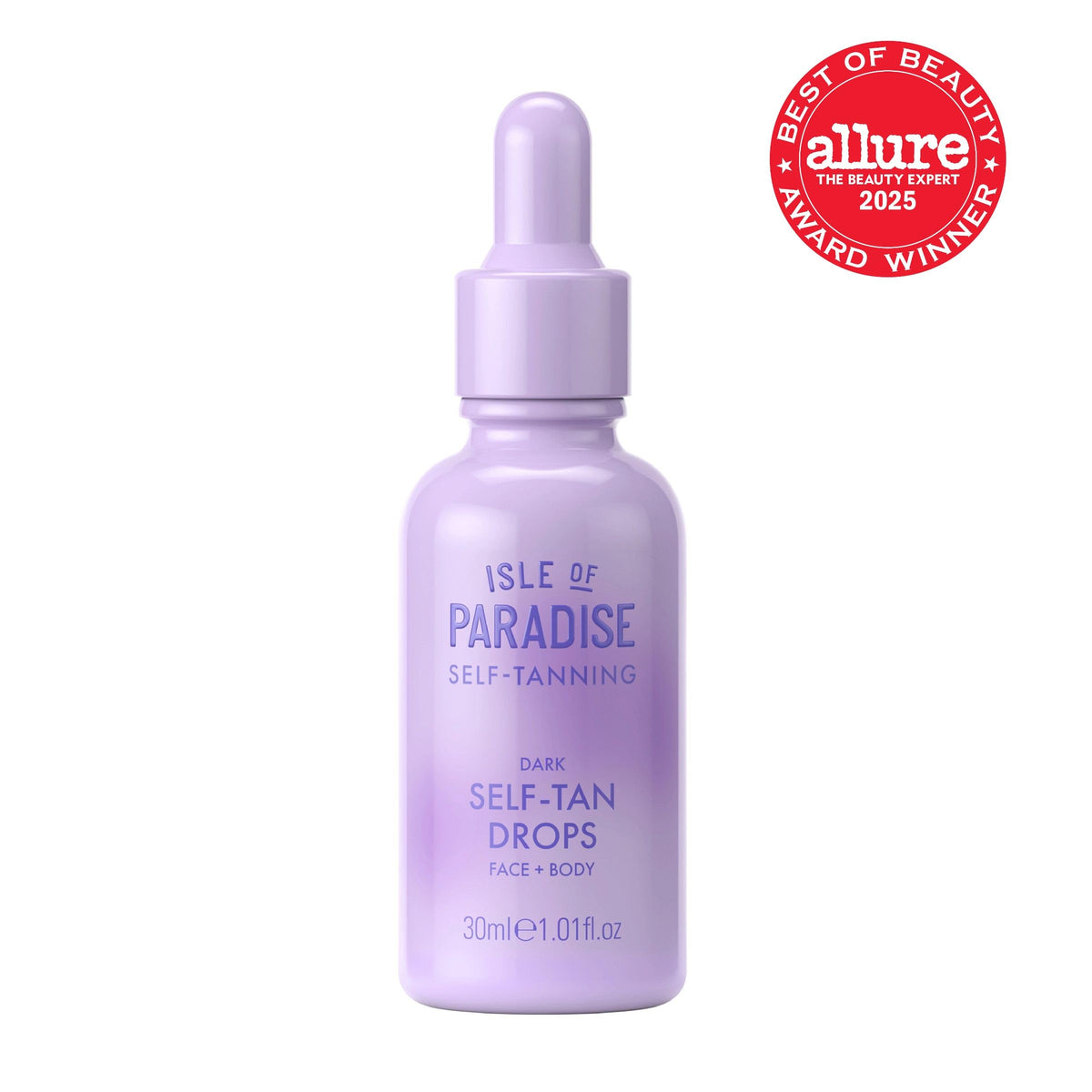 Isle of Paradise pipette dispensing drop highlighting precise dosage control