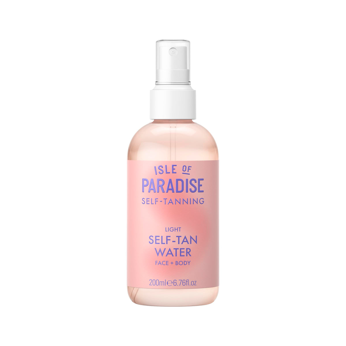 Isle of Paradise front bottle view showing clean packaging and size