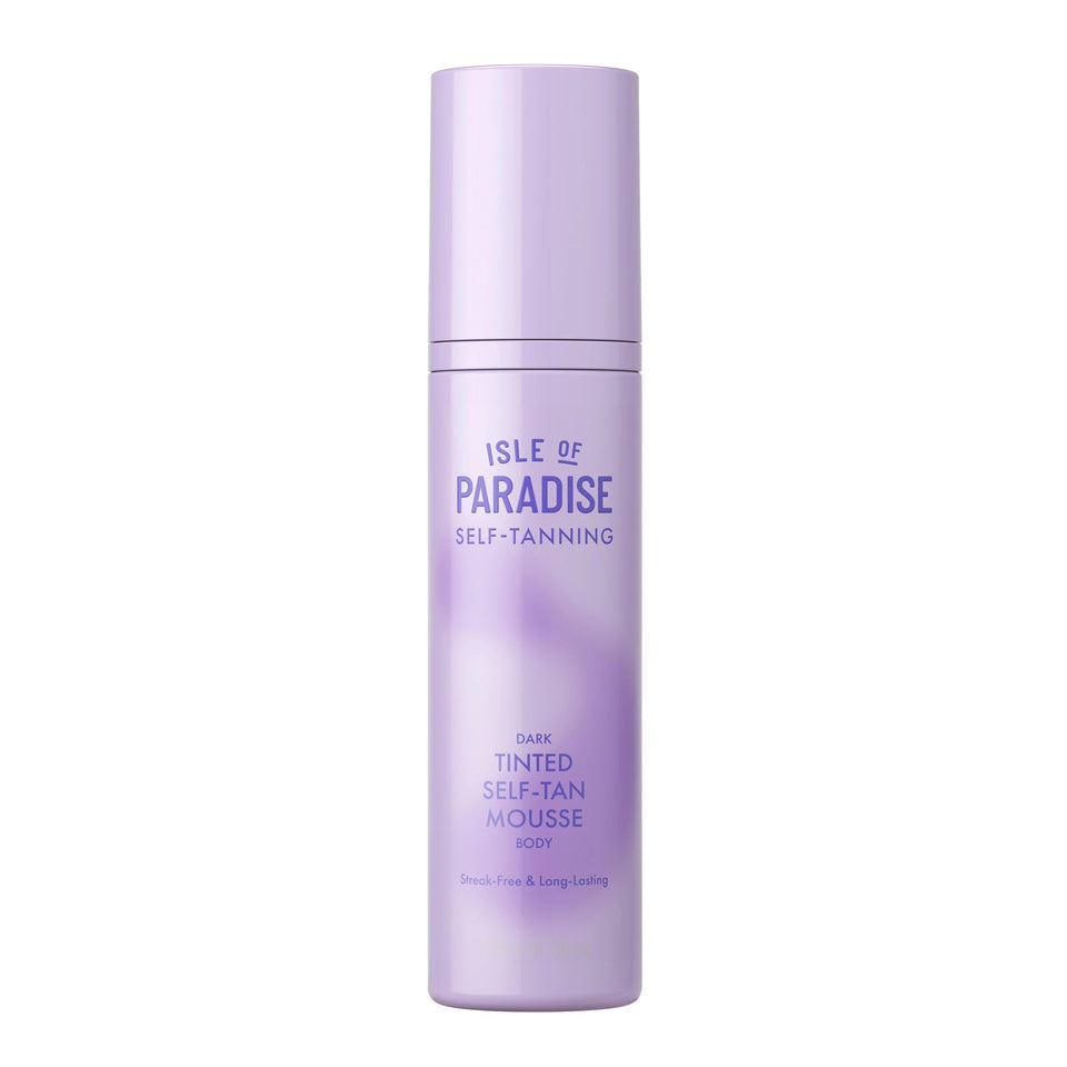 Isle of Paradise front packaging showing product and deep bronze benefit