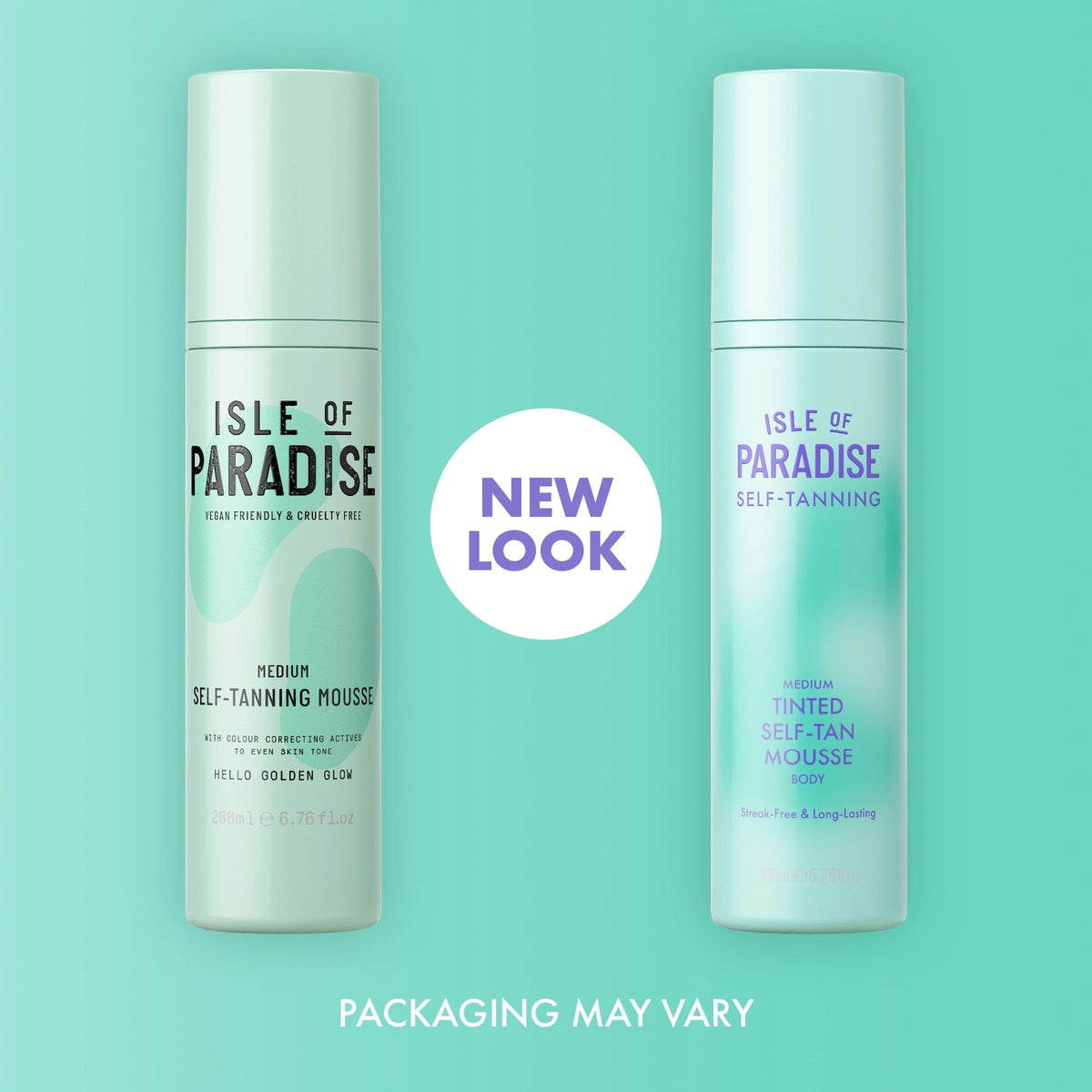 Isle of Paradise pump dispensing foam to deliver easy, even coverage