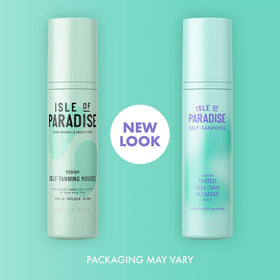 Isle of Paradise pump dispensing foam to deliver easy, even coverage