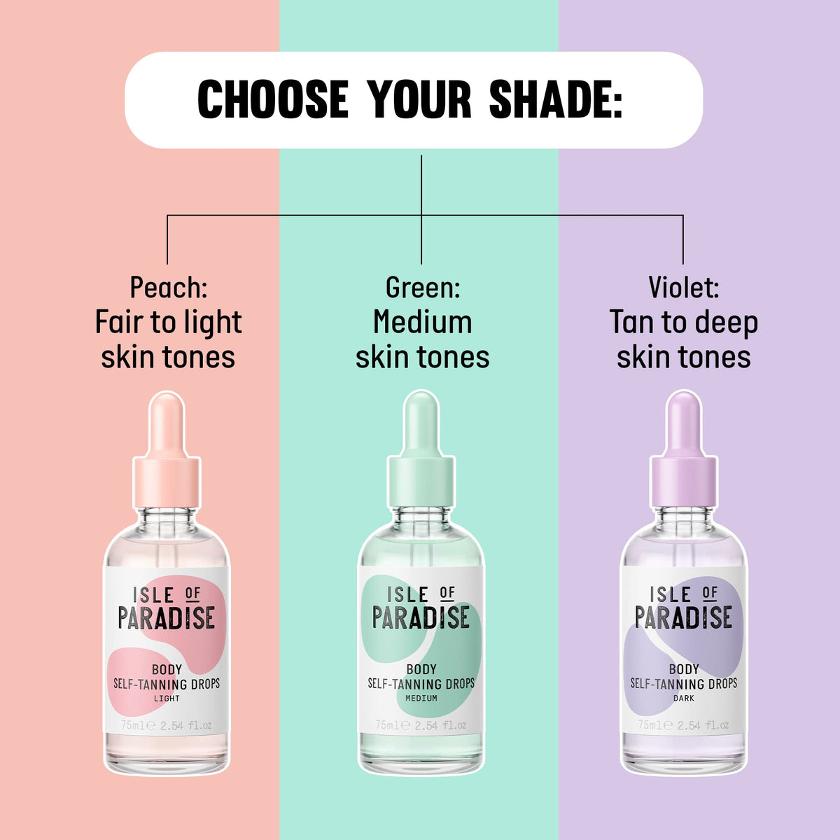 Isle of Paradise size comparison next to ruler showing compact travel-friendly bottle