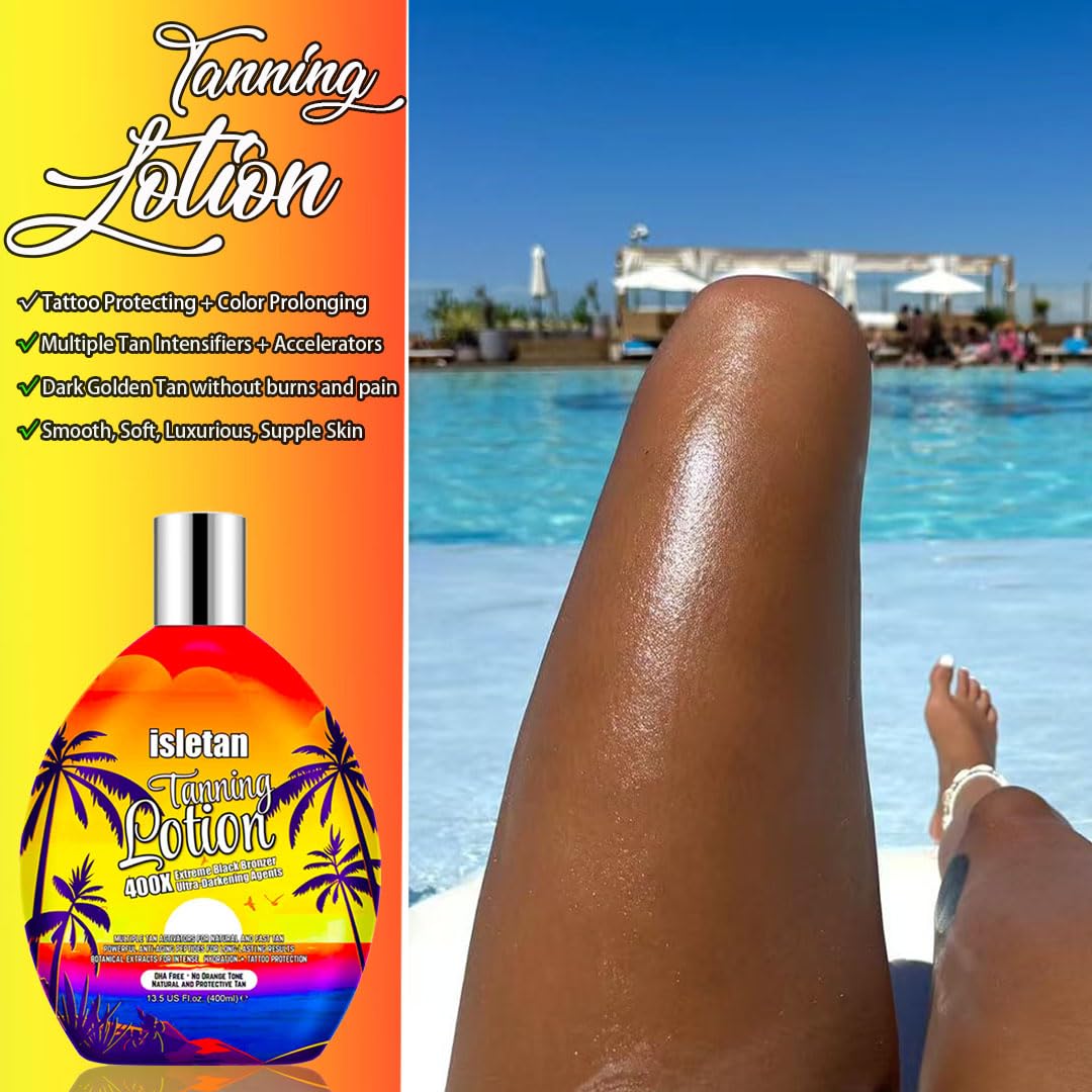 isletan bottle next to hands to show 13.5oz size and travel-friendly volume