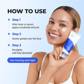 IsNtree in morning routine scene showing layering under sunscreen benefits