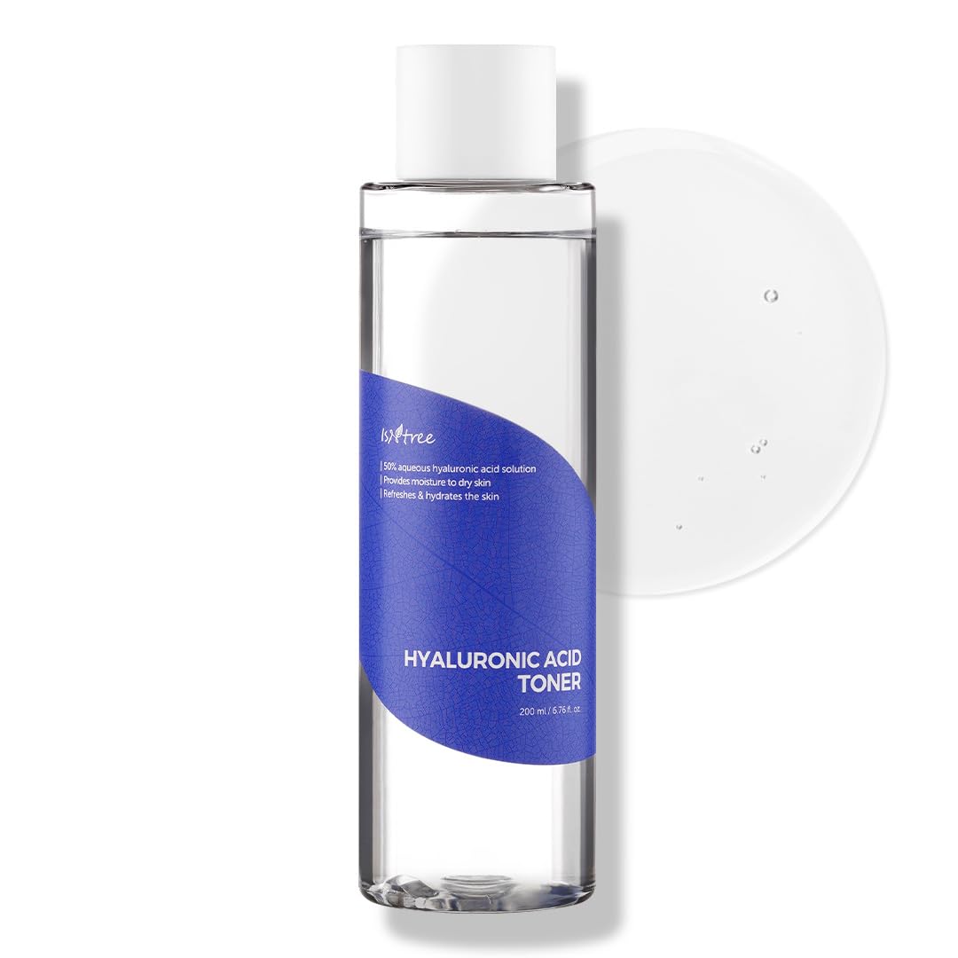 ISNTREE front bottle showing product and clear label for easy identification and hydration benefits