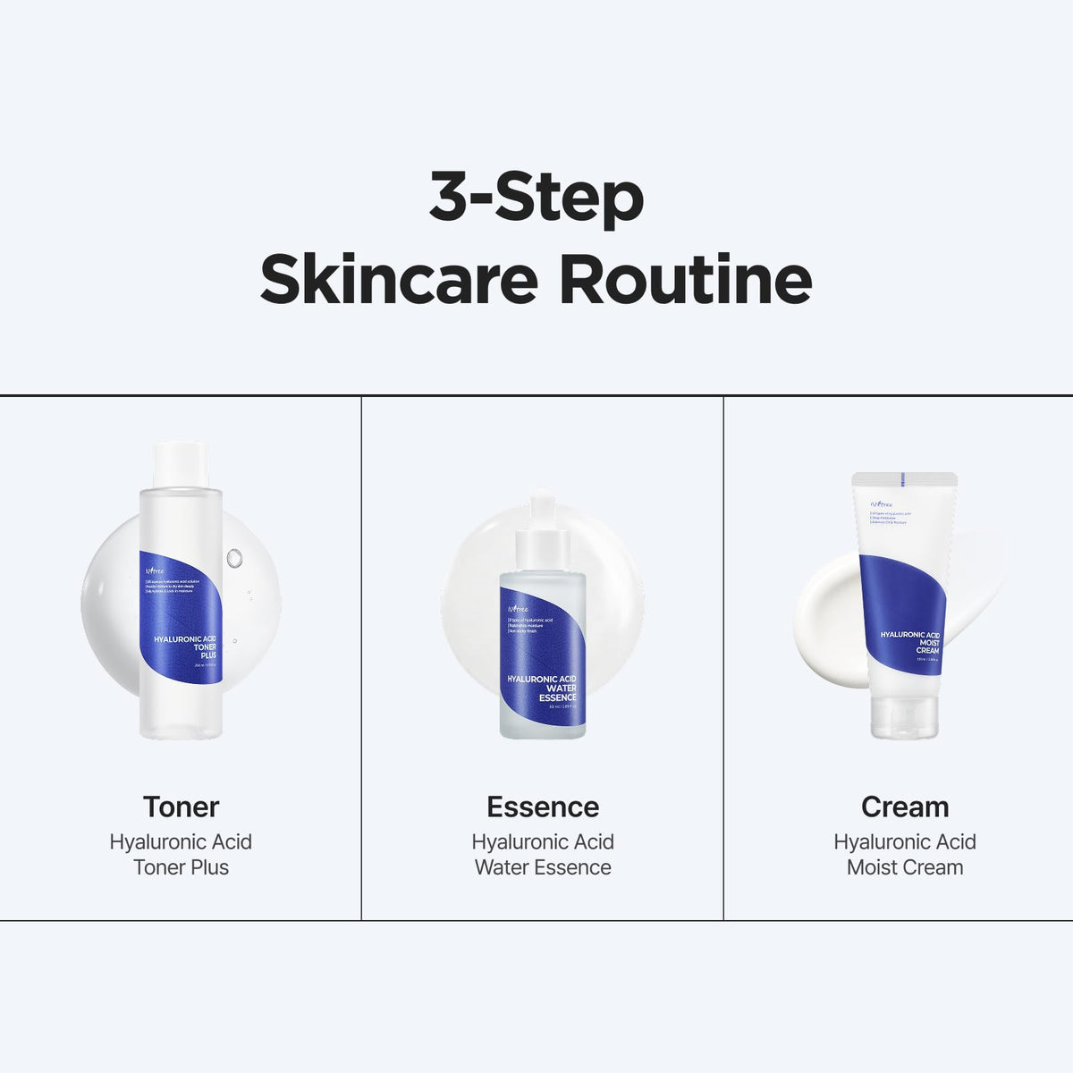 IsNtree cream with serum layering showing compatibility under makeup