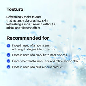 ISNTREE sea water ingredient visual emphasizing natural mineral hydration