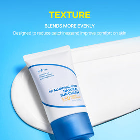 ISNTREE product label showing ingredients and mineral sunscreen benefit