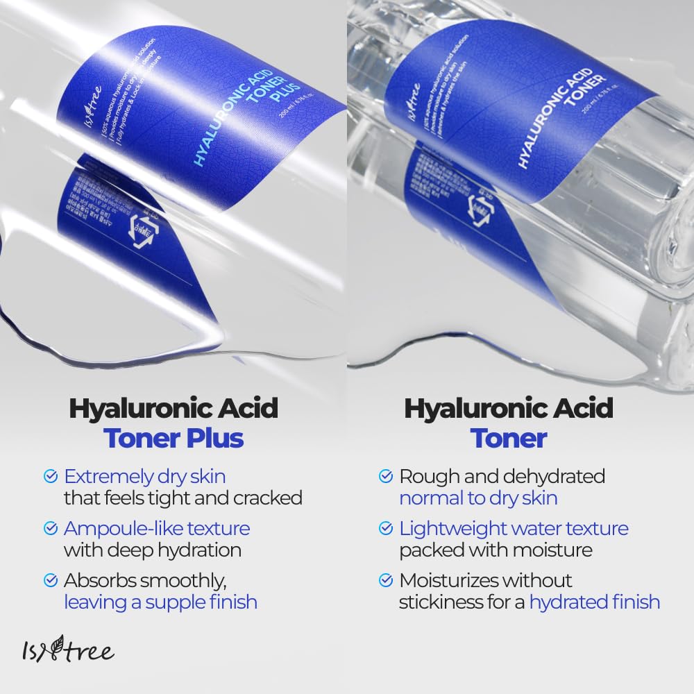 IsNtree toner on bathroom shelf in lifestyle shot implying daily routine use
