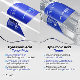 IsNtree toner on bathroom shelf in lifestyle shot implying daily routine use