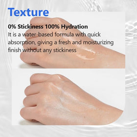 ISNTREE toner soaked on cotton pad demonstrating gentle application and surface hydration