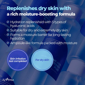 IsNtree toner drop on hand demonstrating lightweight texture and quick absorption