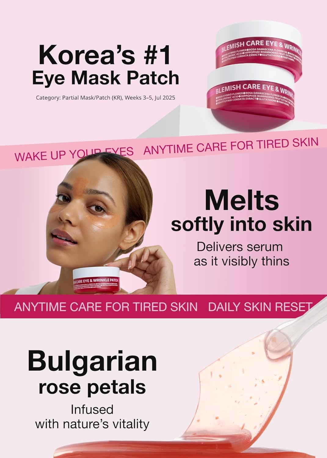 ISOI open jar with glossy serum showing concentrated formula and easy scoopability