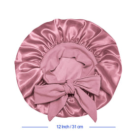 Isshin Beauty bonnet holding braided hair showing protected tidy hairstyles