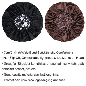 Isshin Beauty product label and material tag showing high-density satin construction