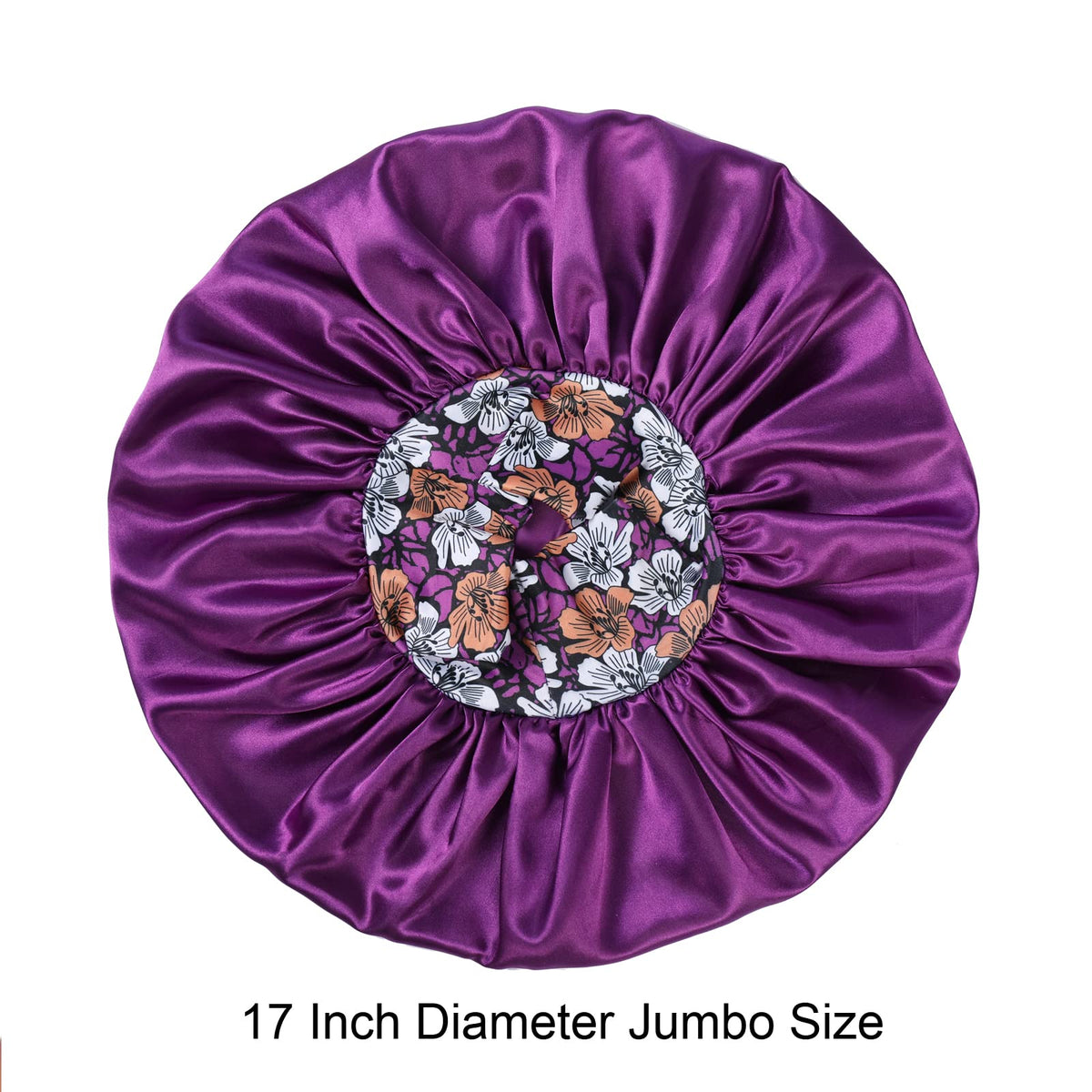Isshin Beauty scale comparison showing 17-inch diameter jumbo bonnet for large hair