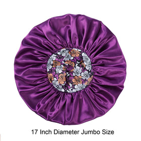 Isshin Beauty scale comparison showing 17-inch diameter jumbo bonnet for large hair