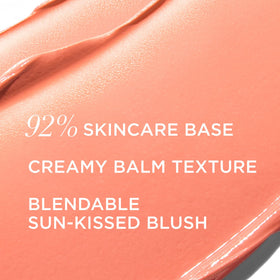 IT Cosmetics application with fingers showing blendability and natural finish benefit