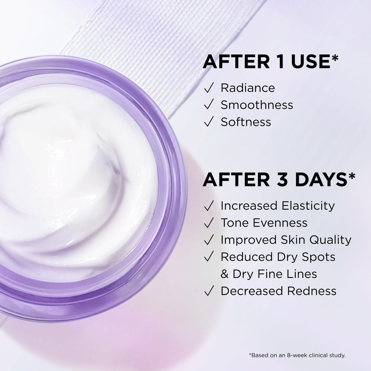 IT Cosmetics open jar texture close-up demonstrating lightweight moisturization