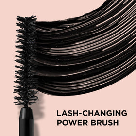 IT Cosmetics before and after lashes demonstrating visible volume and length benefit