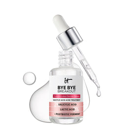IT Cosmetics front bottle view showing sleek packaging and clear benefits
