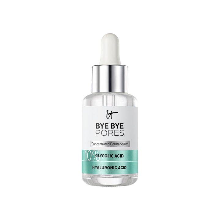 IT Cosmetics bottle front view showing clean packaging and product benefit