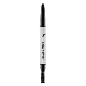 IT Cosmetics front packaging showing pencil and built-in spoolie for easy application