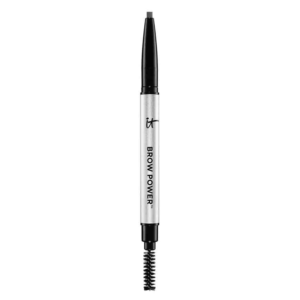 IT Cosmetics front packaging showing pencil and built-in spoolie for easy application