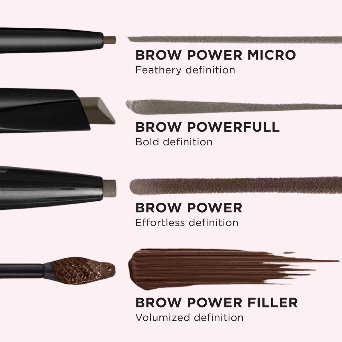 IT Cosmetics pencil in use on model creating natural brows
