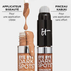 IT Cosmetics tube inside a handbag for travel convenience and quick touch-ups