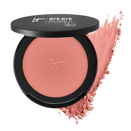 IT Cosmetics compact front view showing product and packaging for smooth finish