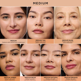 IT Cosmetics applying concealer under eye to conceal dark circles and brighten