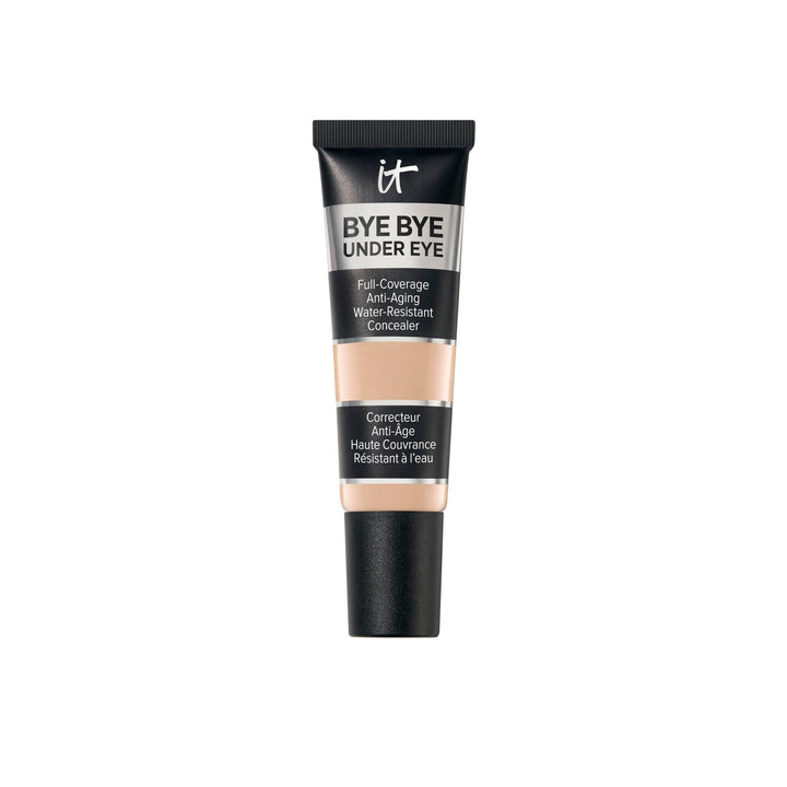 IT Cosmetics front packaging showing product tube and branding, highlighting travel-friendly design